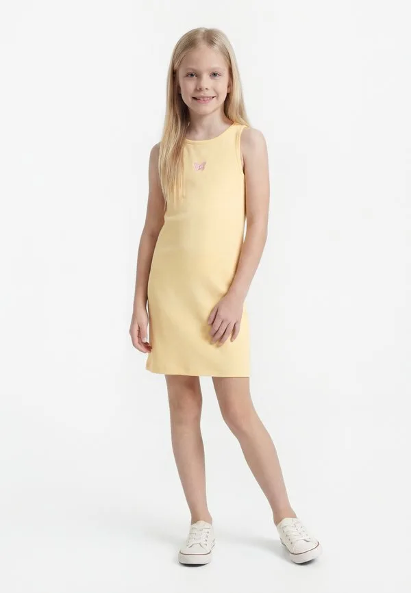 Nkfvivemma облегающее трикотажное платье Name It, Light Yellow