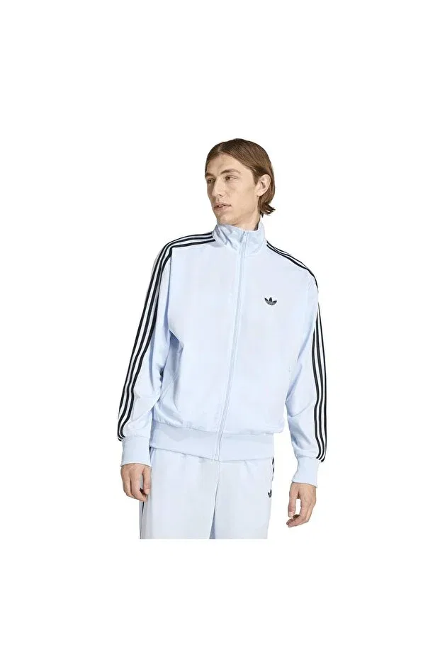 Мужская куртка с лацканным воротником Adidas, Light Blue