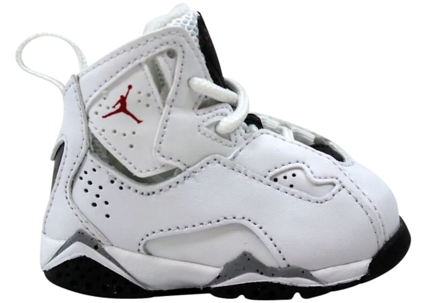 Детские кроссовки Lifestyle Jordan True Flight Jordan, White/Gym Red Black Wolf Grey