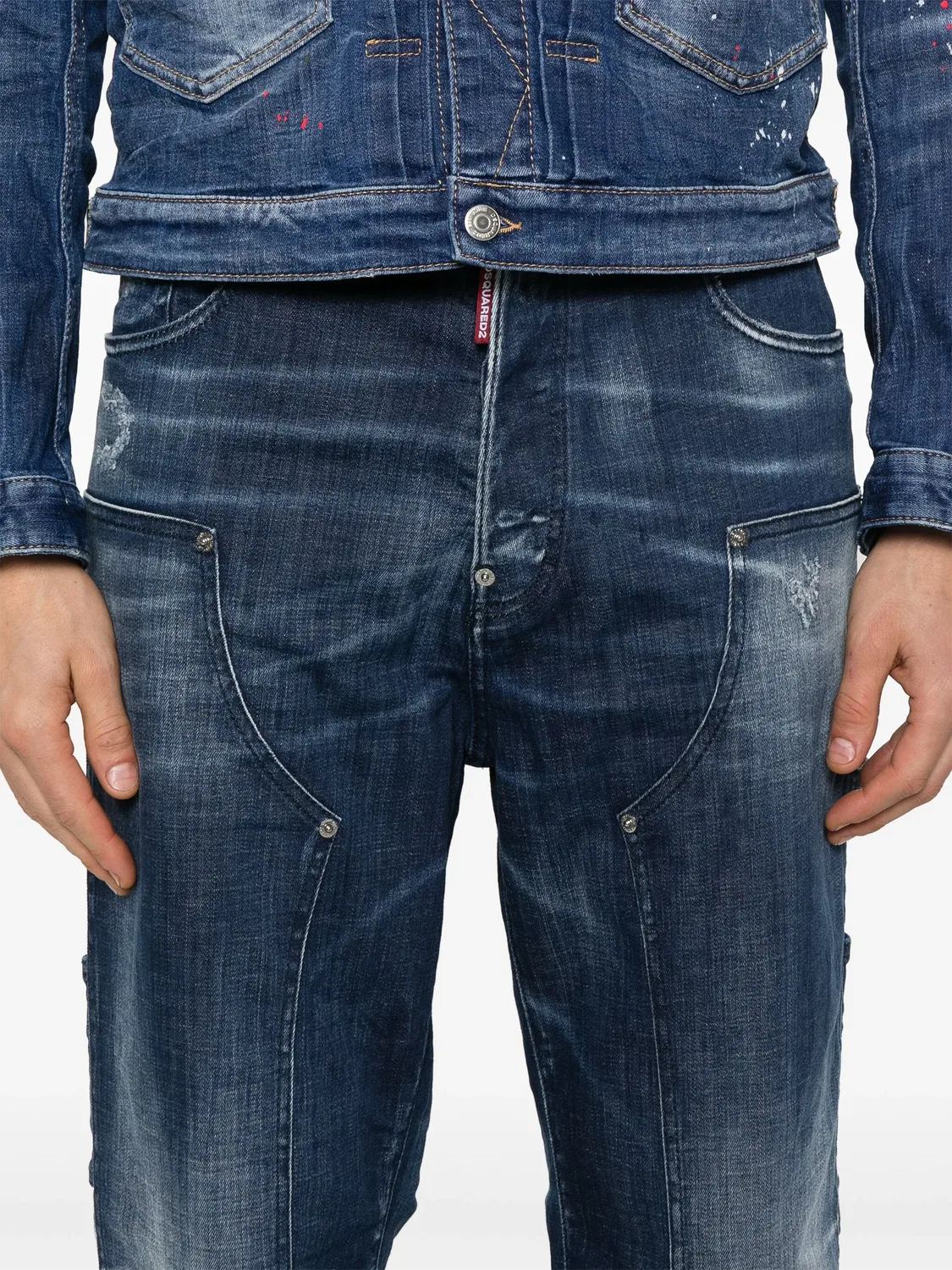 Джинсы Carpenter от DSQUARED2 — фото 2