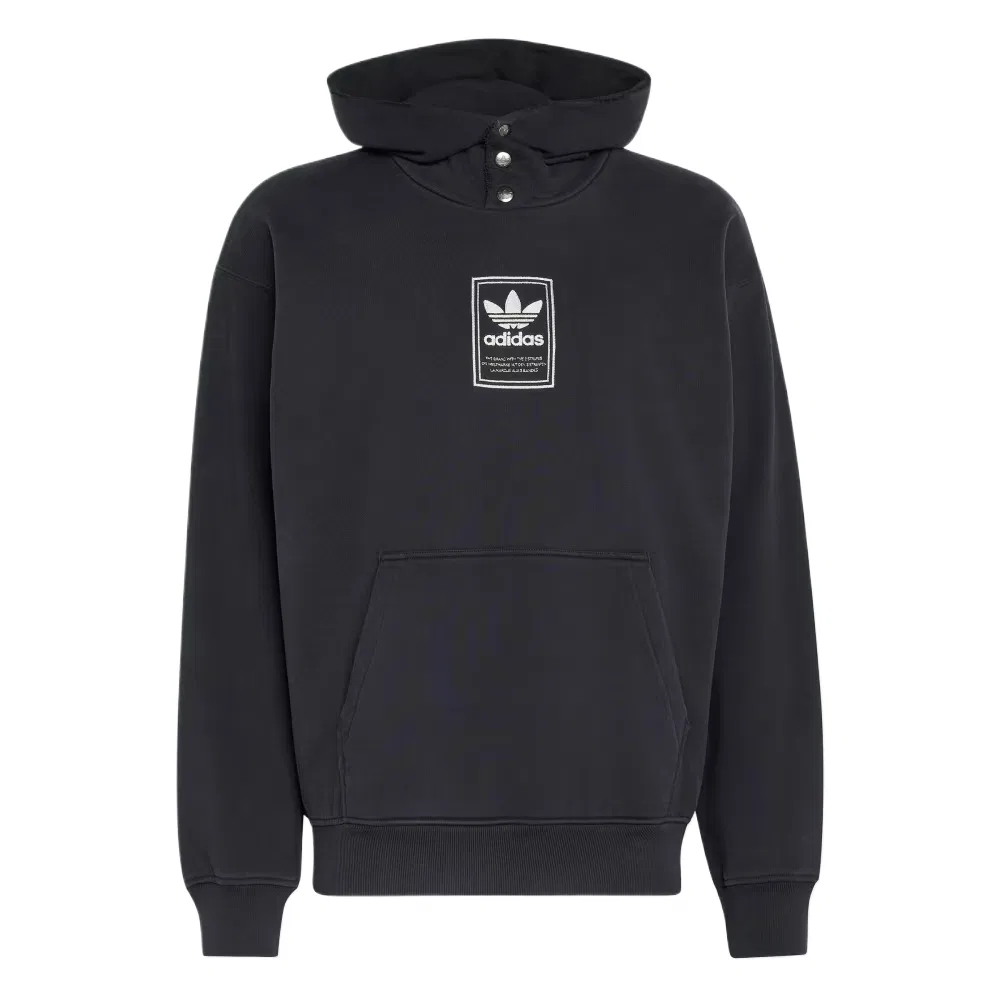 Мужской свитшот с капюшоном Adidas Originals, Black