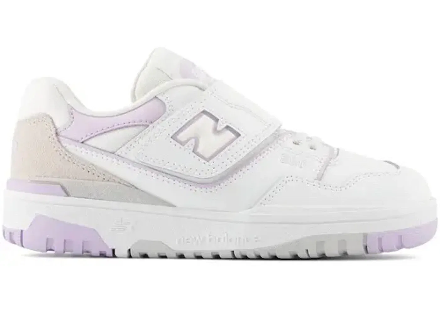 Детские кроссовки New Balance 550, White/Lilac