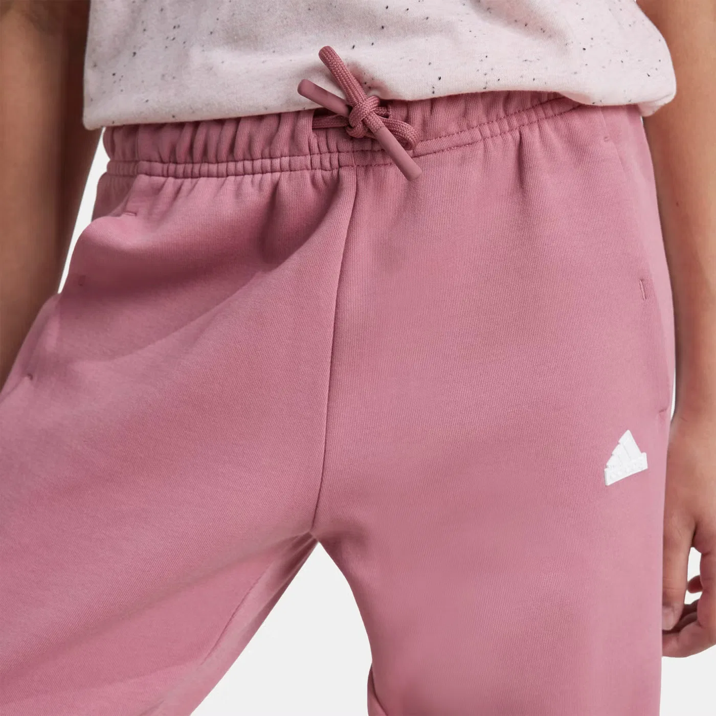 Спортивные штаны из хлопковой смеси Future Icons Adidas, розовый — фото 4