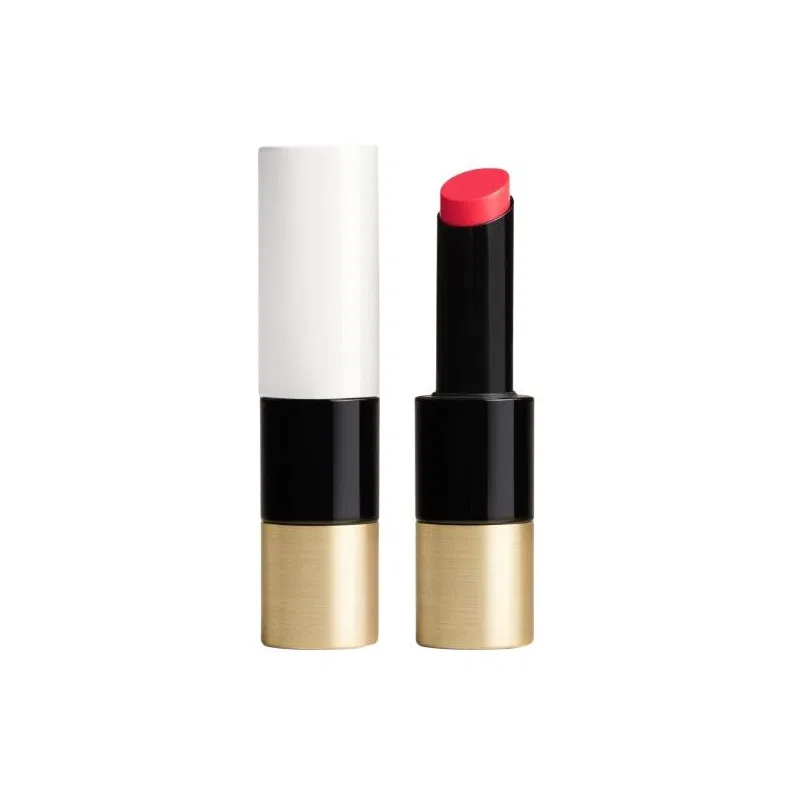 Женская губная помада Hermès Silky And Crystal Clear Lipstick, оттенок #41 Rose Hacienda, 3 г