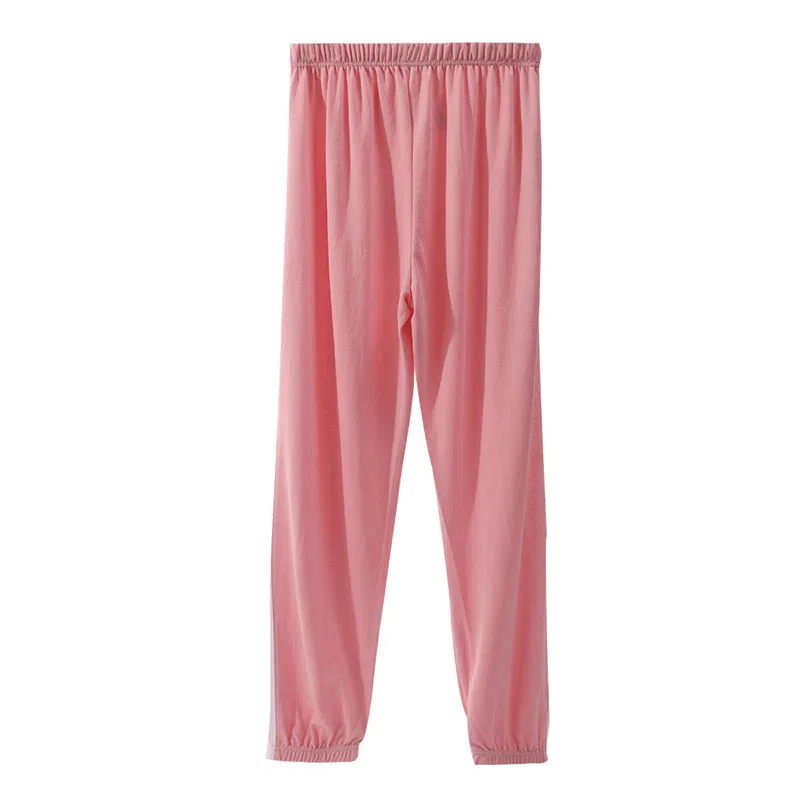 Детские спортивные штаны для мальчиков и девочек хлопковые Red bean, Pink