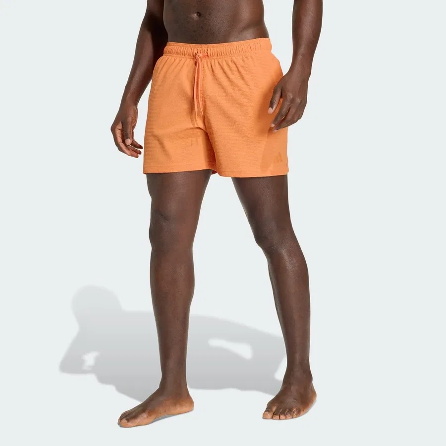 Плавки с эффектом плиссе adidas Sportswear Iconisea, Оранжевый