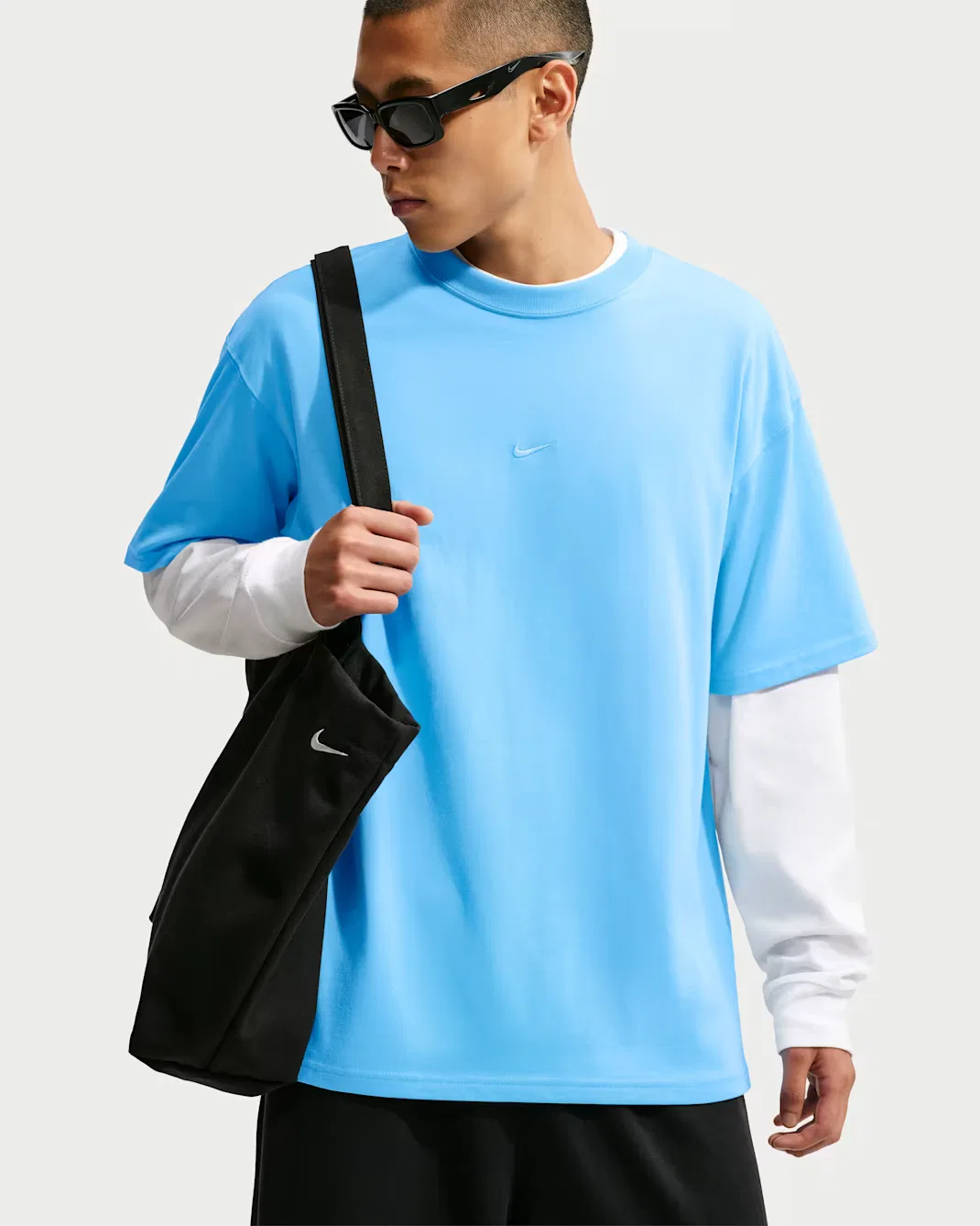 Мужская свободная футболка Nike Sportswear, Football Blue — фото 3