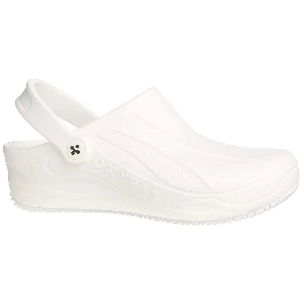 Детские туфли для мальчиков и девочек без молнии Smooth Oxypas, White White Wht