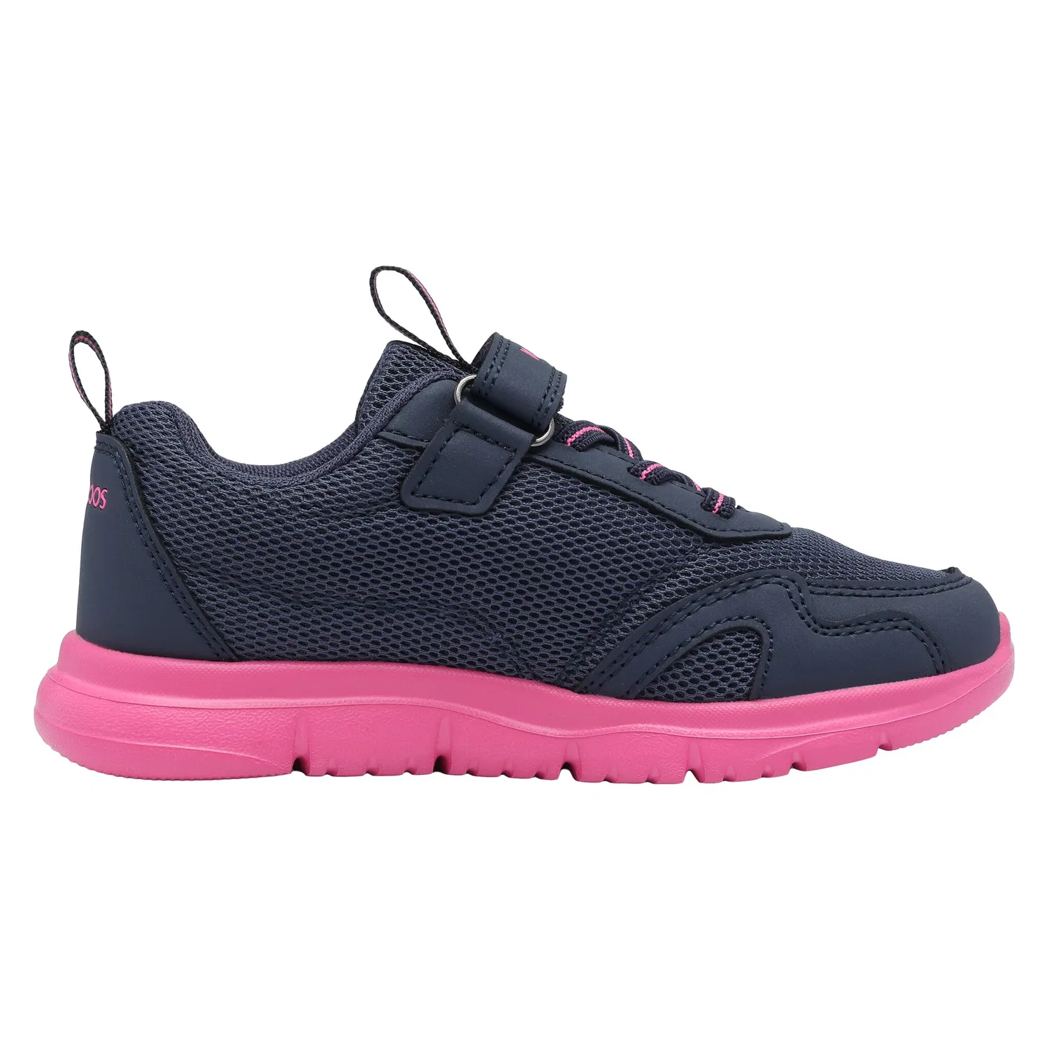 Детские спортивные кроссовки с фиксацией KangaROOS, Navy Blue/Pink — фото 3