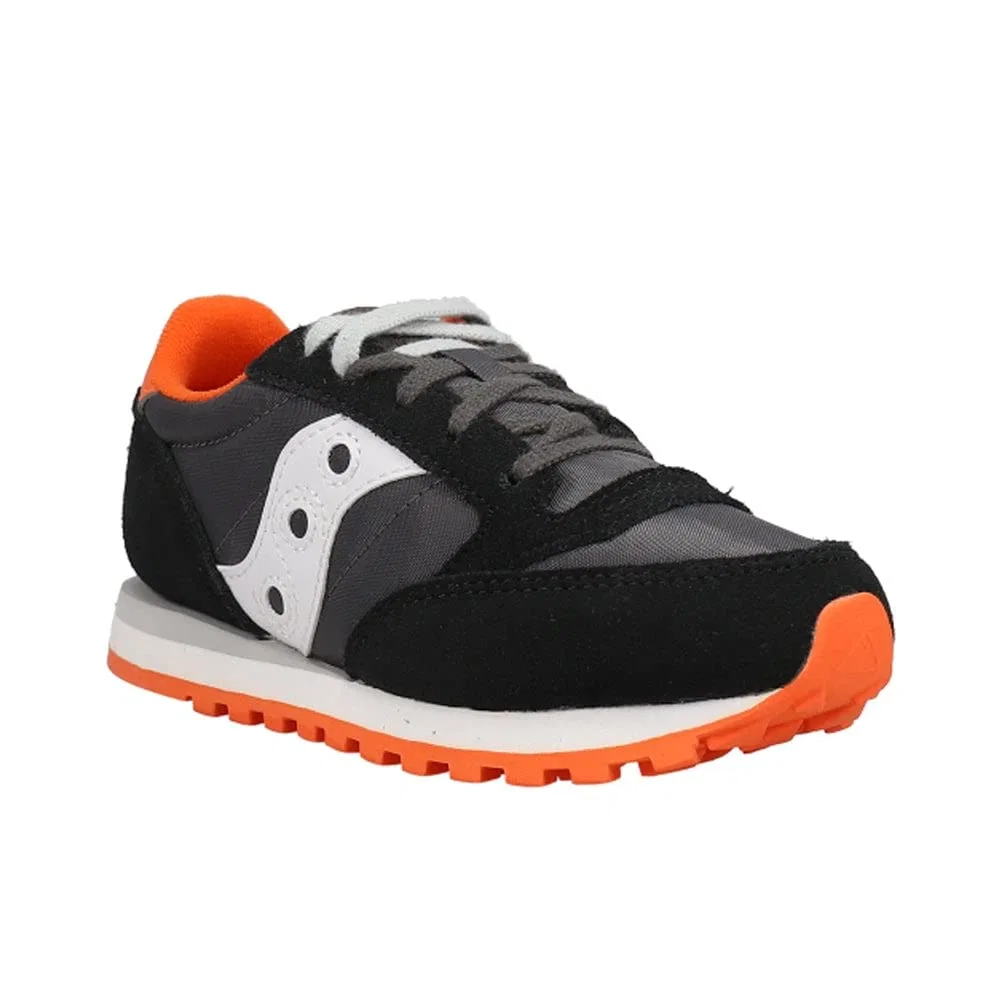 Детские кроссовки для мальчиков с замшевым и текстильным верхом Saucony, Black — фото 3