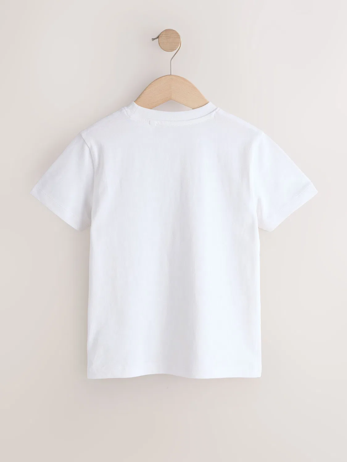 Футболки с коротким рукавом, Regular Fit, 4 штуки Next, черный/белый/серый/хаки — фото 3