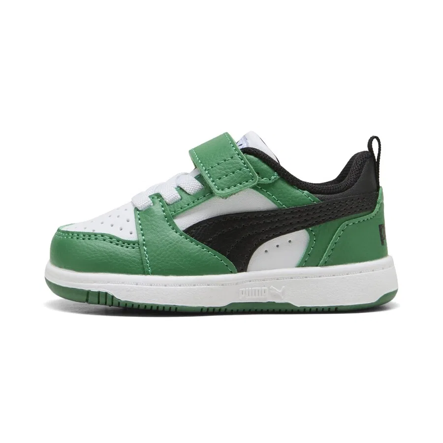 Кроссовки PUMA 'Rebound V6' зеленого цвета