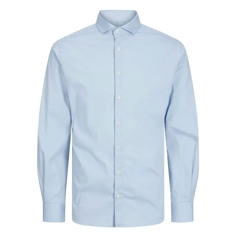 Рубашка с длинным рукавом Eaxel Stretch Jack & Jones, синий