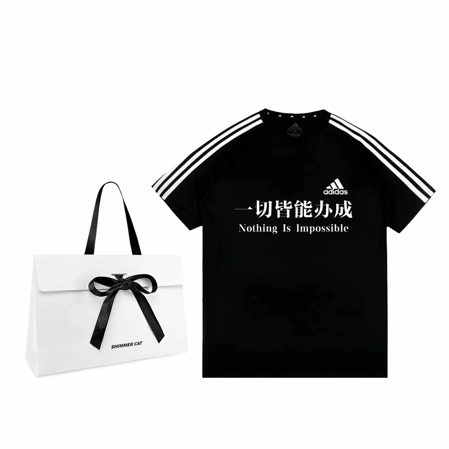 Футболка с принтом Adidas Football, Crew Neck, Moderate, Black