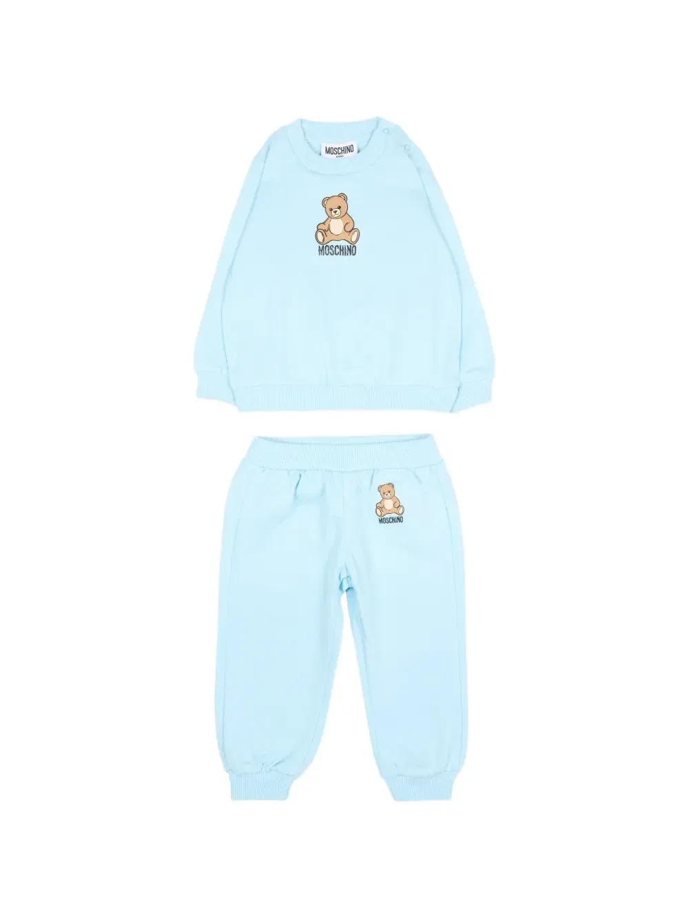 Спортивный костюм Мишка Тедди Moschino Kids, синий