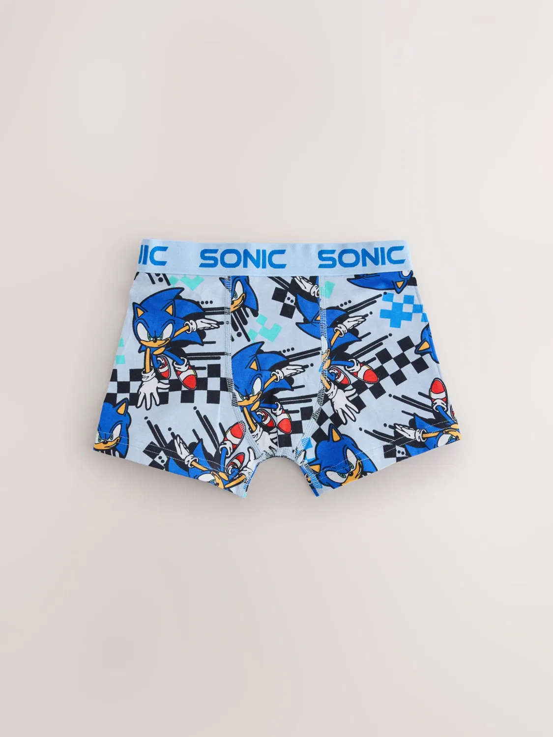 Трусы Next Underpants Sonic в бирюзовом, синем и светло-сером цветах — фото 3