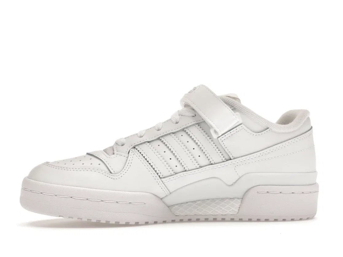 Детские кроссовки Lifestyle с низким верхом Adidas Forum Low, Cloud White — фото 3