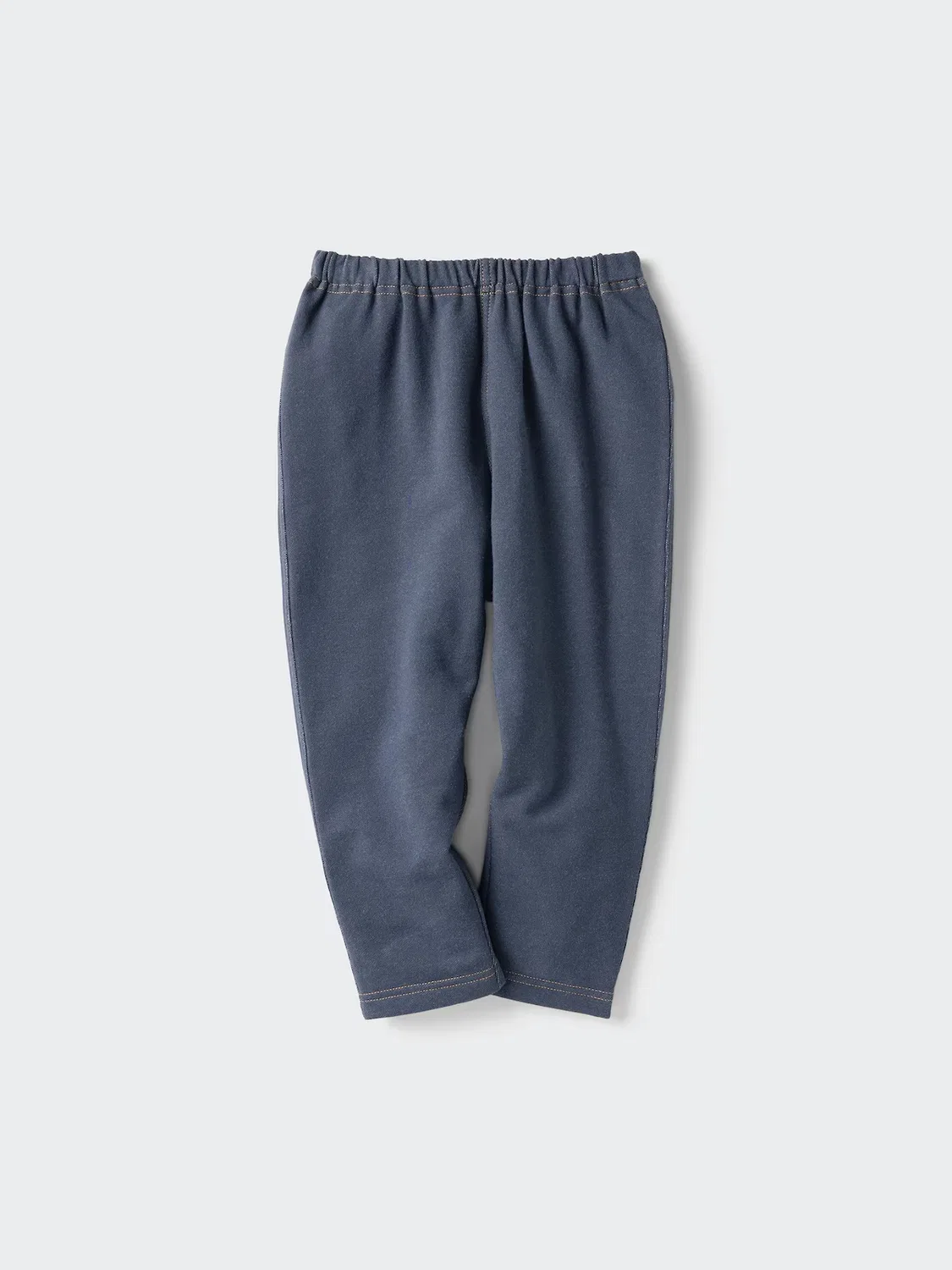 Леггинсы Uniqlo, полная длина, свободный крой, темно-синий