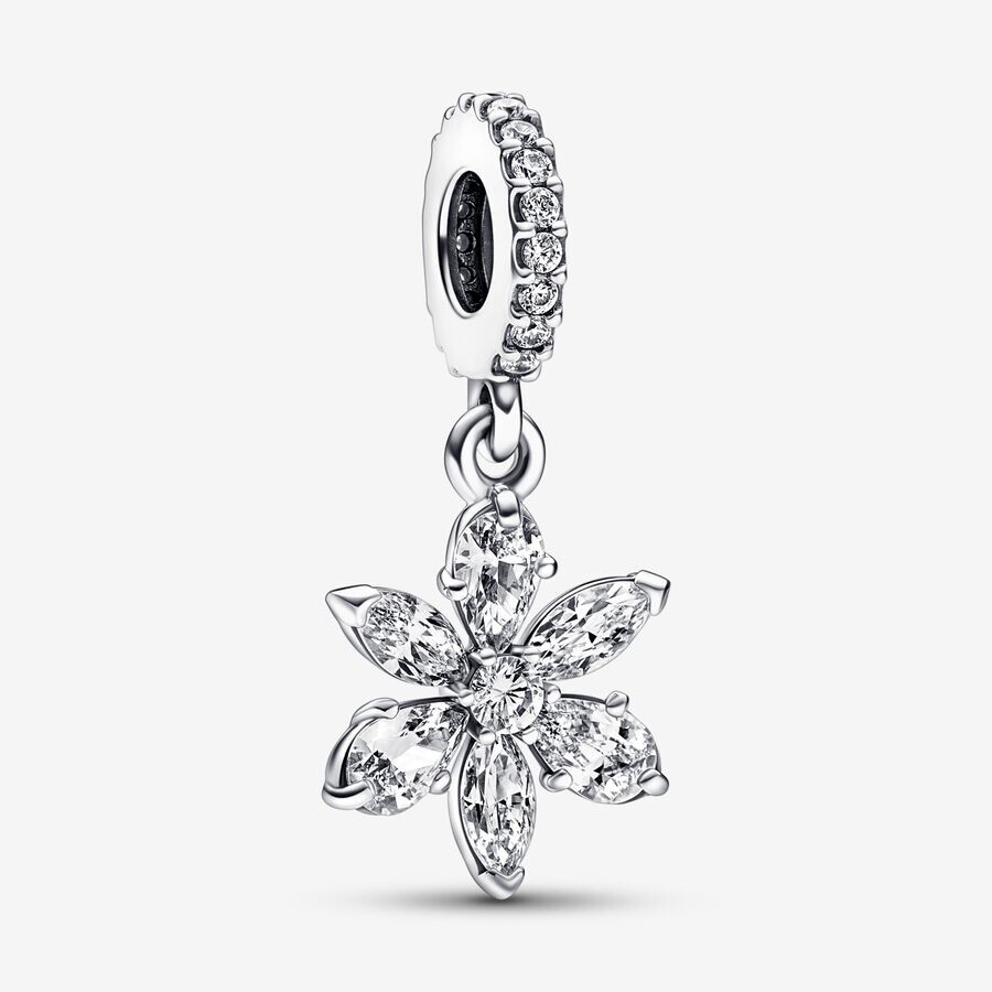 

Шарм-подвеска Pandora Moments Sparkling Herbarium Cluster, серебро