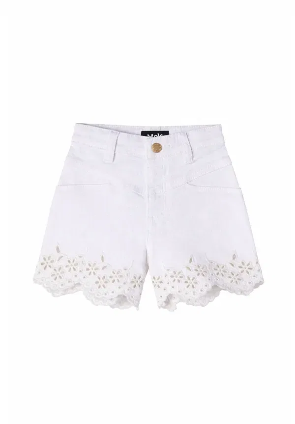 Шорты джинсовые Molo white, белый