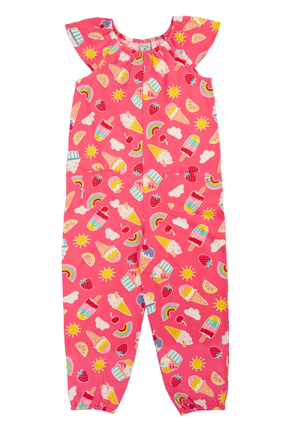 Детский комбинезон Dory playsuit Frugi, Pink