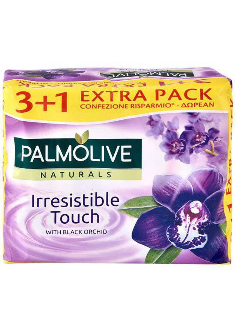 Мыло твердое Palmolive Black Orchid 4 шт. 360 г — фото 2