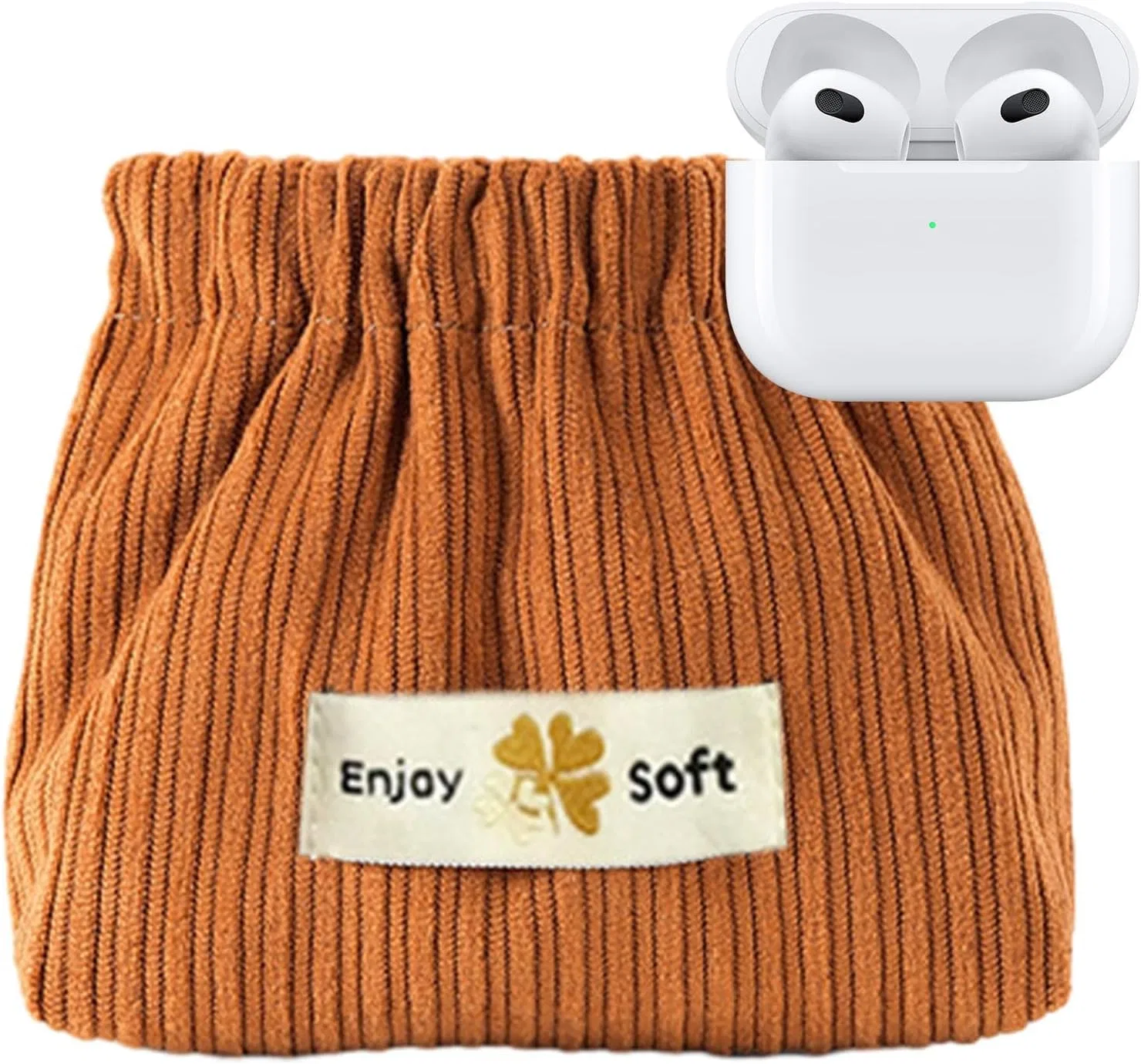 Косметичка из вельвета, Generisch, 20 г, Coffee