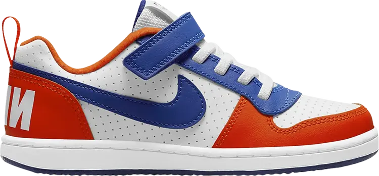 

Кроссовки Nike Court Borough Low PS 'Team Orange Hyper Royal', белый