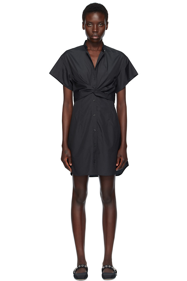 

Мини-платье Gretchen в виде рубашки Rag & Bone, черный