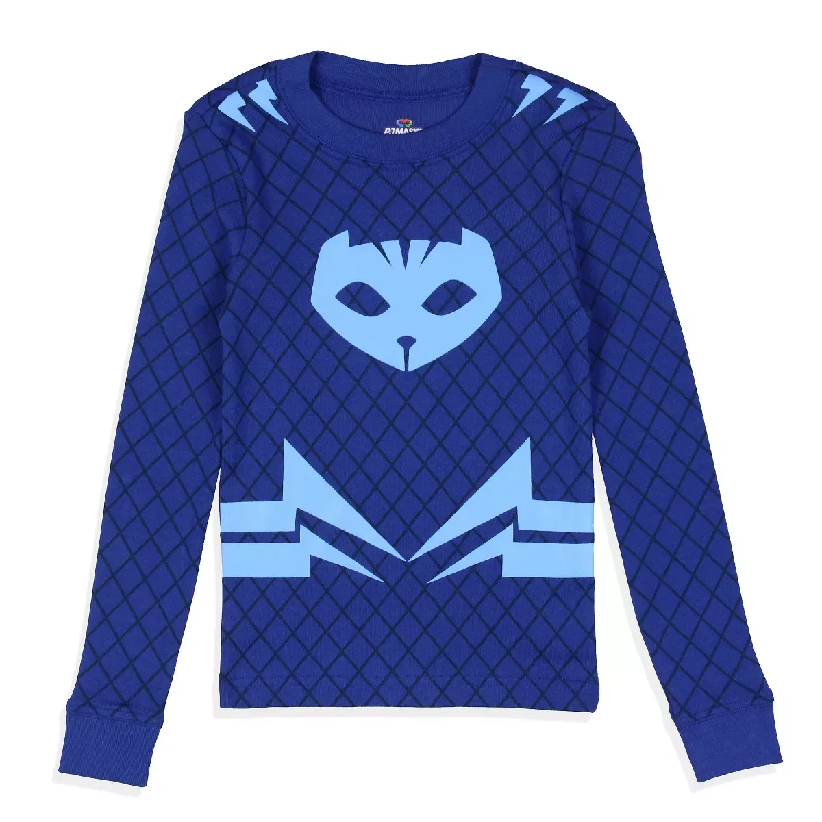 Детский комплект пижам с длинным рукавом Catboy PJ Masks, Синий — фото 4