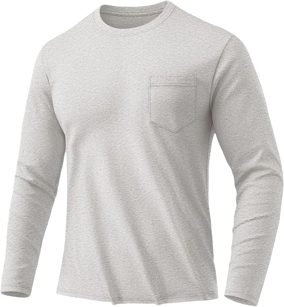 Мужская хлопковая футболка с длинным рукавом Crew Neck Generic, 31