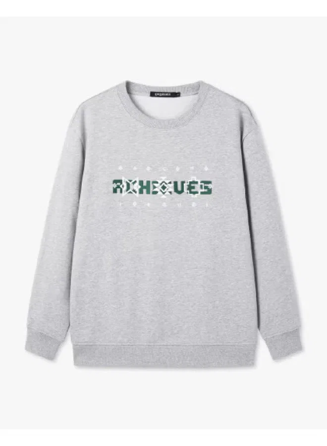 Свитшот с вышивкой простой круглый вырез Gxg.Jeans