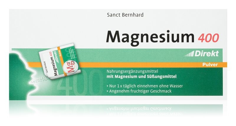 

Добавка с высоким содержанием магния Sanct Bernhard Magnesium 400mg