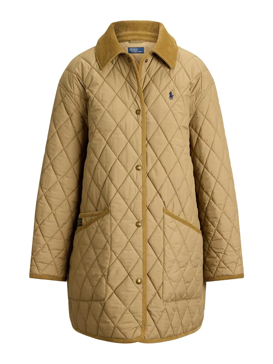 Пальто Polo Ralph Lauren Between Seasons цвета хаки