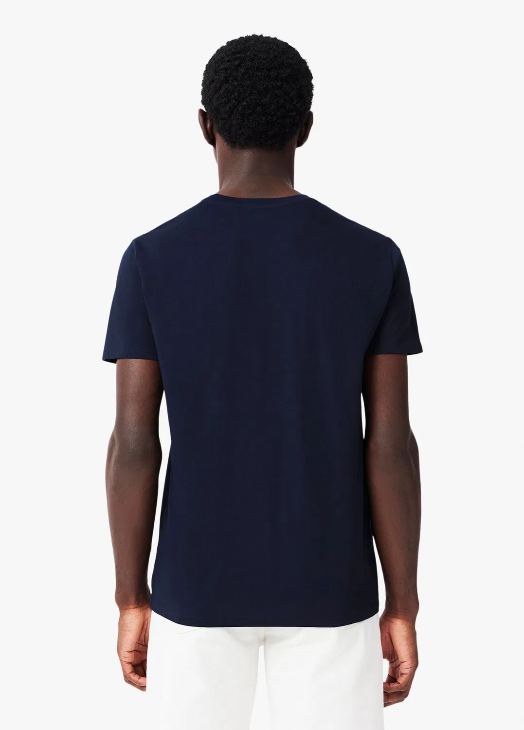 Футболка с круглым вырезом Lacoste, темно-синий — фото 3