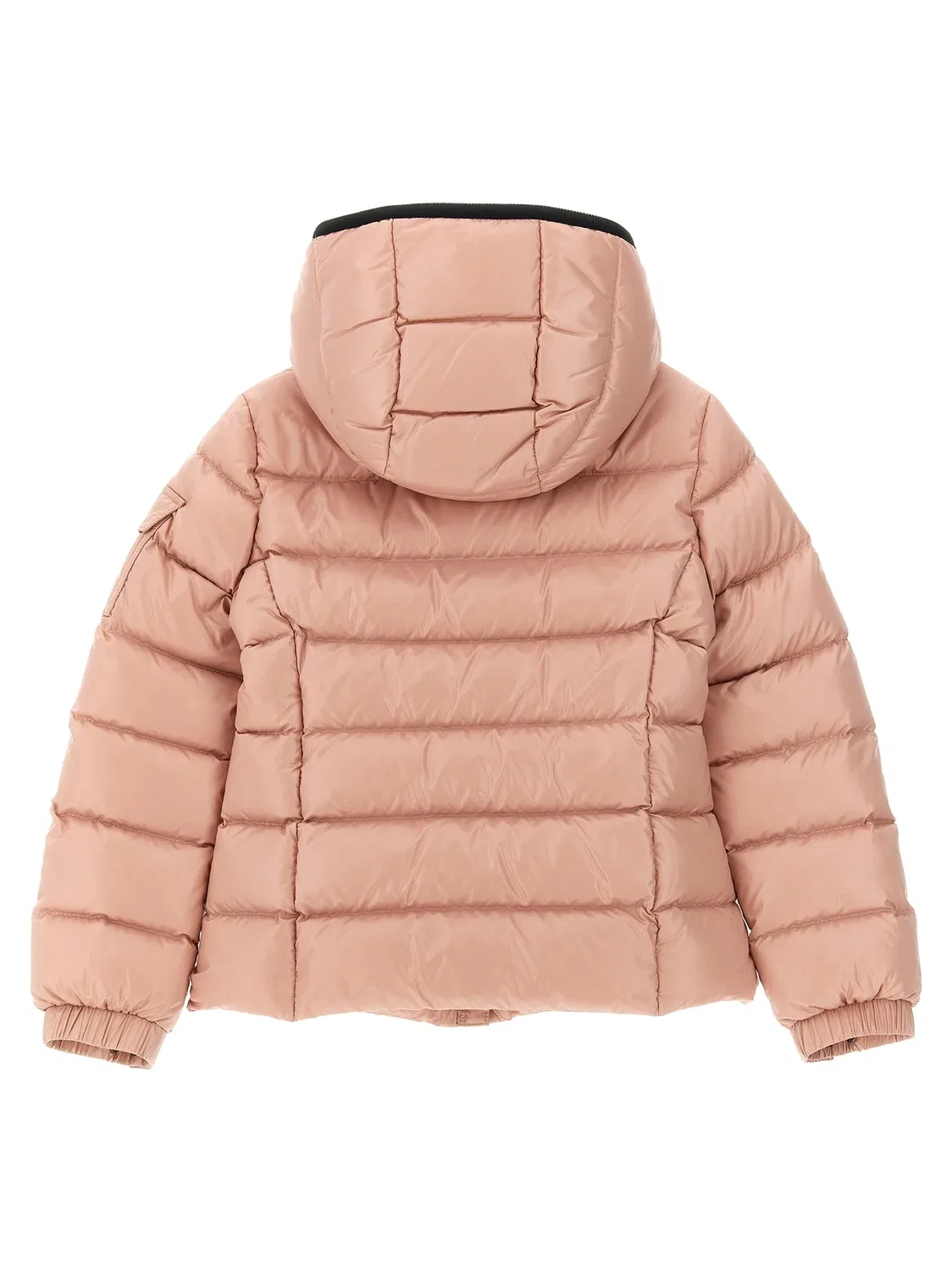 Пуховик Bady Moncler Enfant, розовый — фото 3