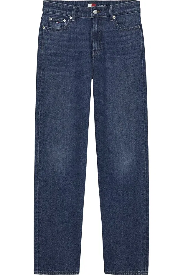 Женские брюки зауженные Kira mr slim str bi0152 Tommy Hilfiger, 1bk Denim Dark — фото 3