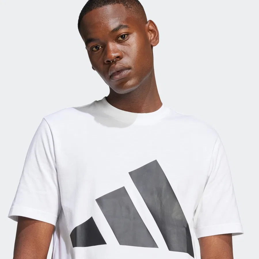 Спортивная футболка с коротким рукавом M Bl Sj T adidas, Белый — фото 4