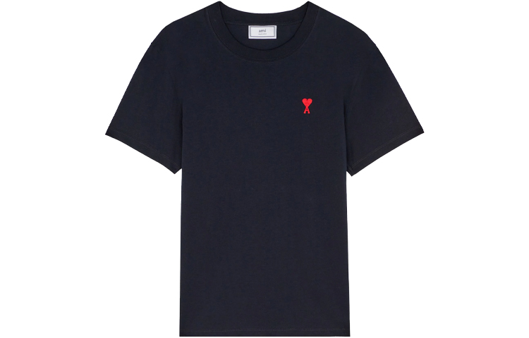 

Футболка Ami Logo AMIPARIS, Морской синий