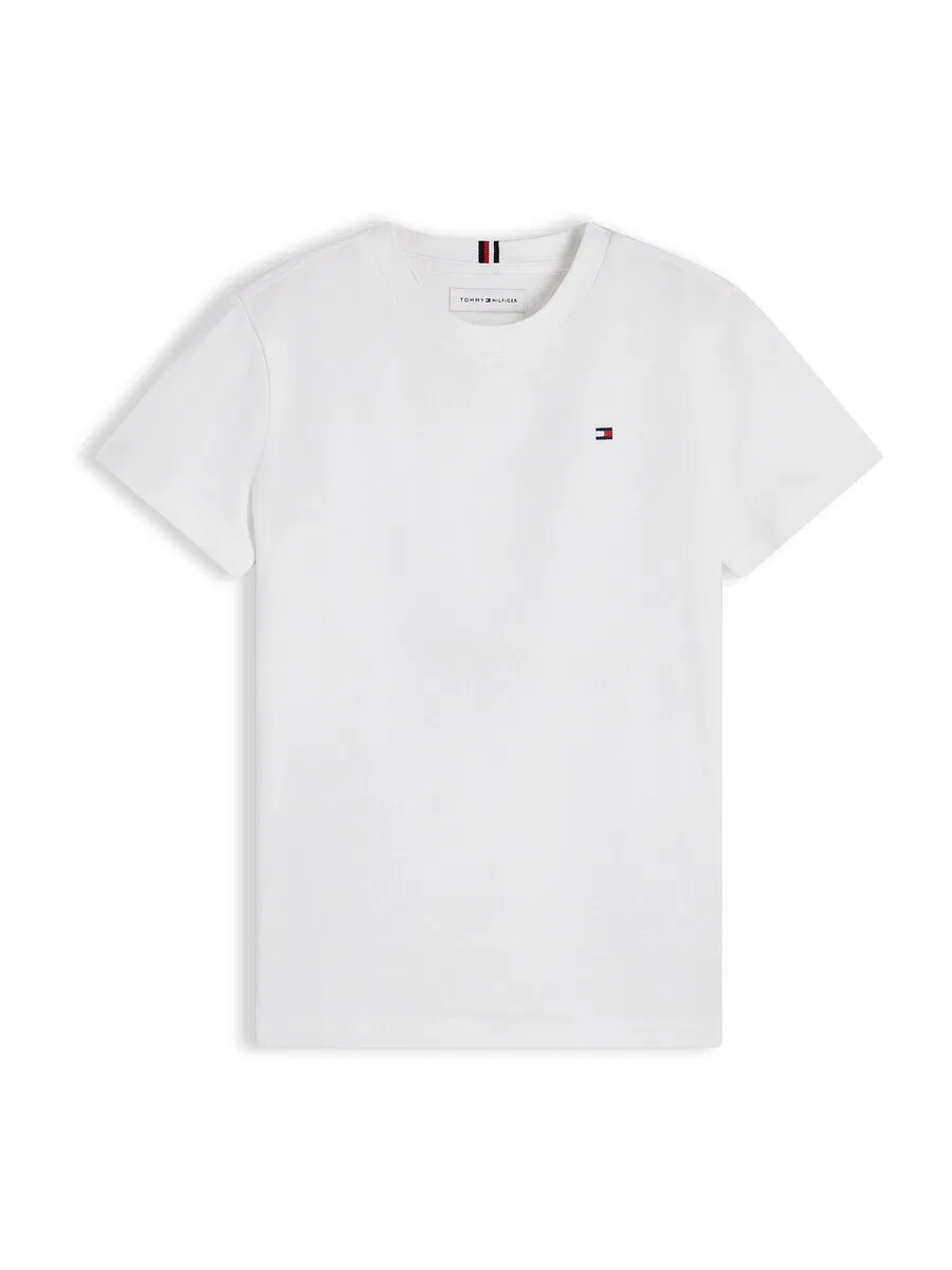 Рубашка TOMMY HILFIGER 'Essential' белого цвета