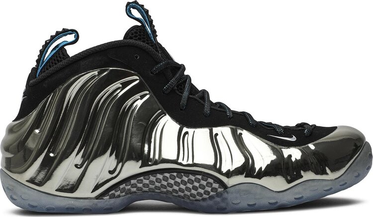 

Кроссовки Nike Air Foamposite One QS 'All Star - Chromeposite', серебряный, Серый;черный, Кроссовки Nike Air Foamposite One QS 'All Star - Chromeposite', серебряный