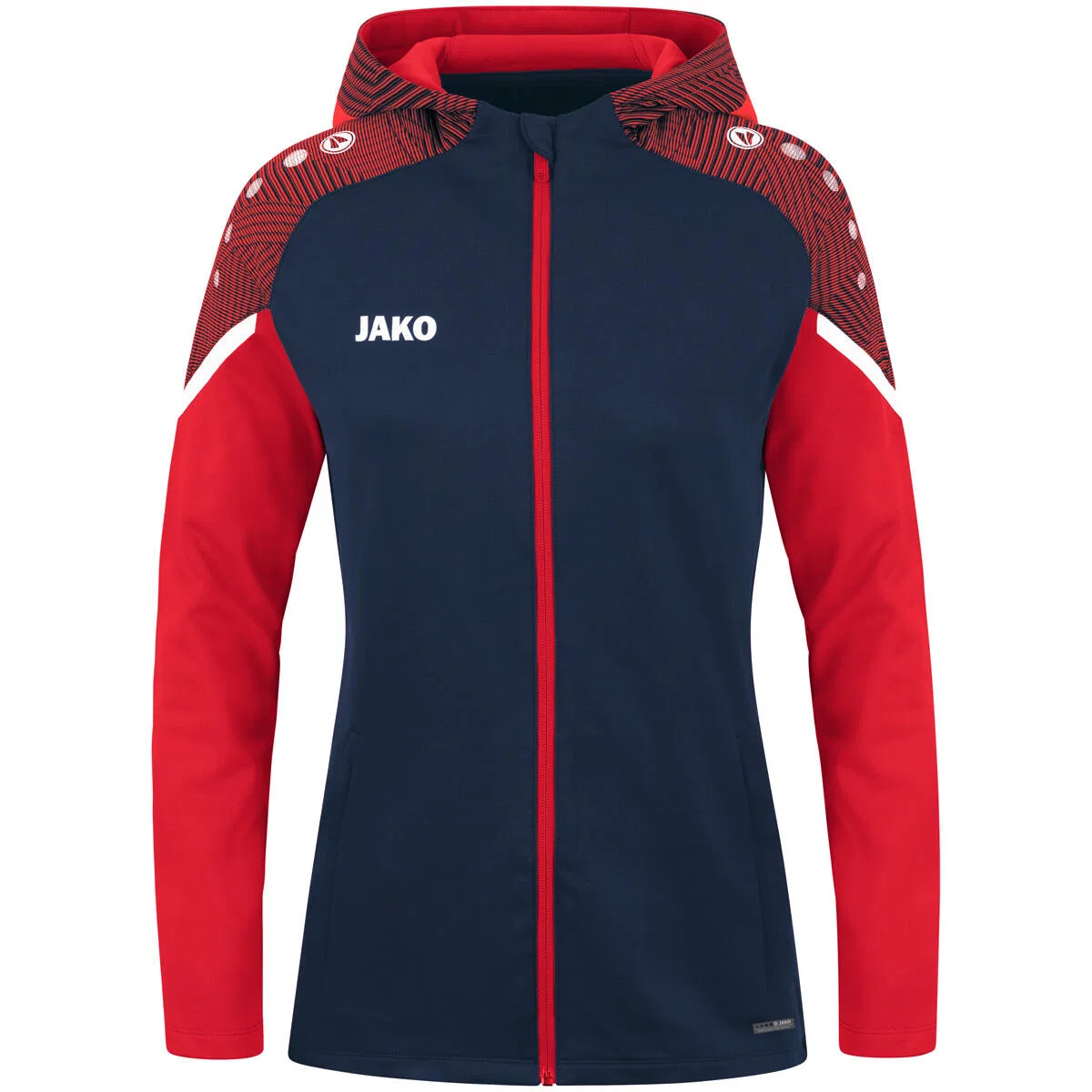 Детское худи Performance Jako, Dunkelblau Rot