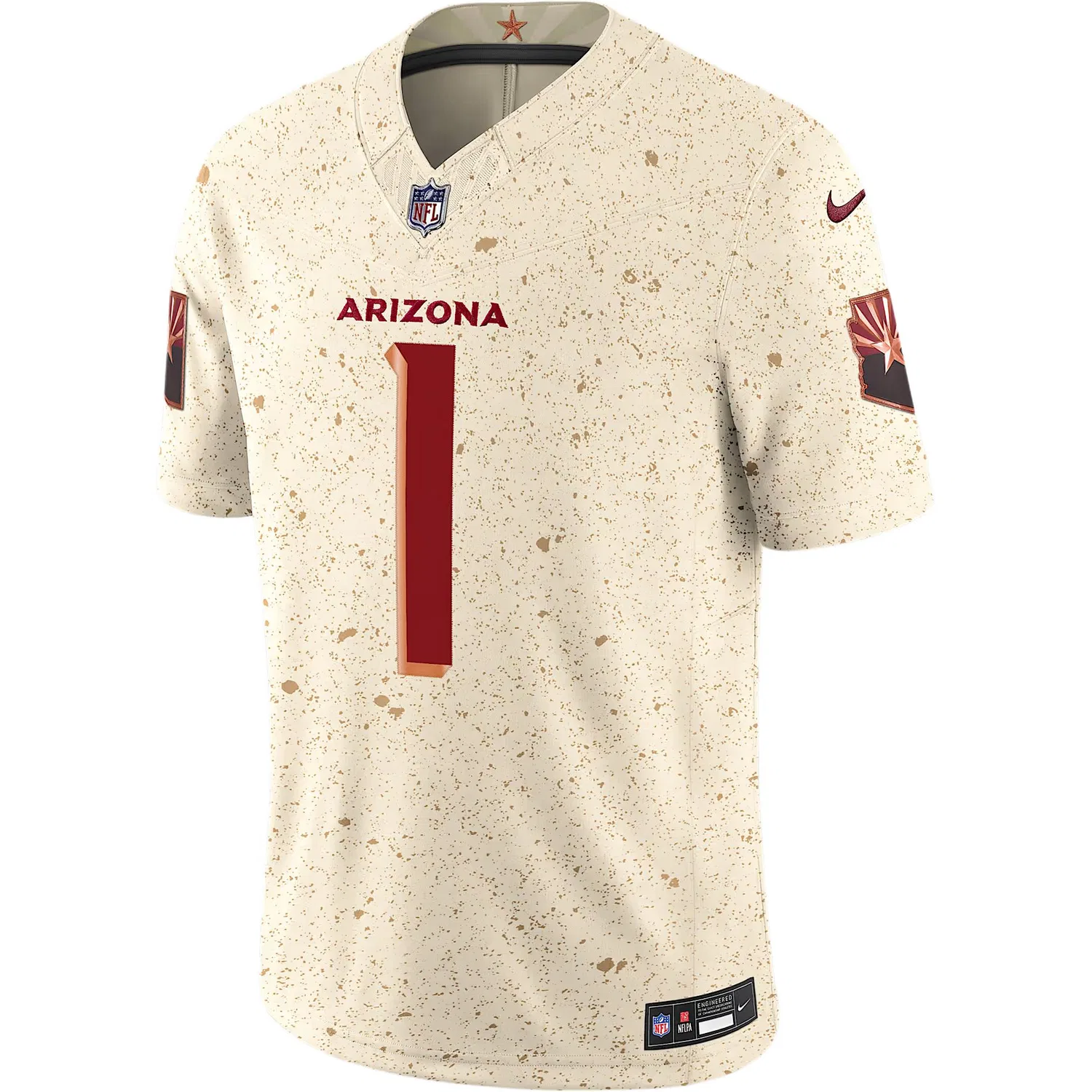 Мужская футболка регби с принтом Nike Rivalries Collection, Natural