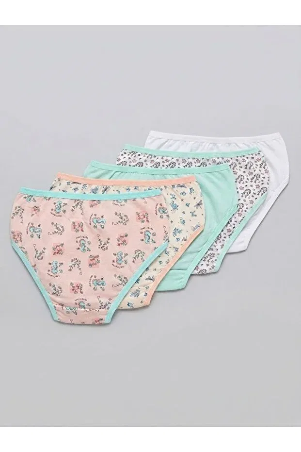 Детский комплект трусов для девочек хлопковый Zeyzey, Multicolor — фото 2