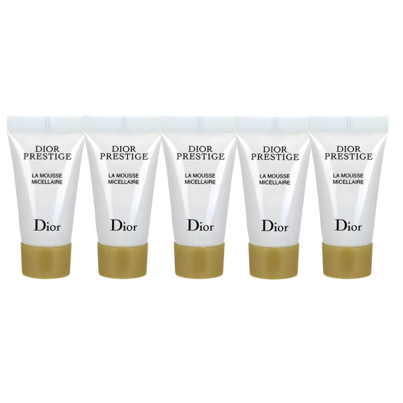 Набор миниатюр очищающего средства для лица DIOR Secret Floral Essence, 5 г × 5, DIOR