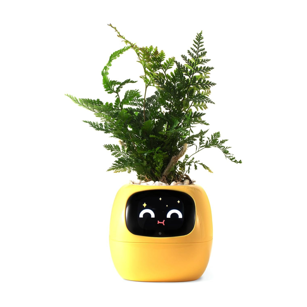 

Умный горшок для домашних растений PlantsIO IVY, желтый
