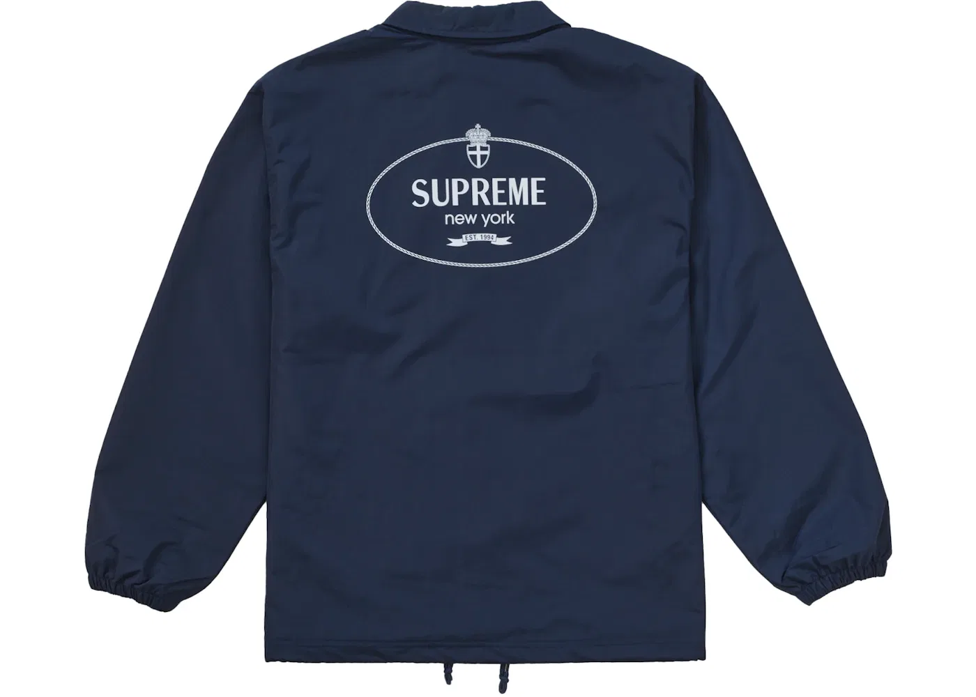 Мужская ветровка Supreme Crest Coaches Jacket Navy