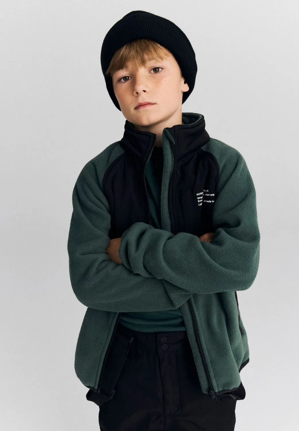 Флисовая куртка Nknmyles1 - флисовая куртка Name It, Jungle Green