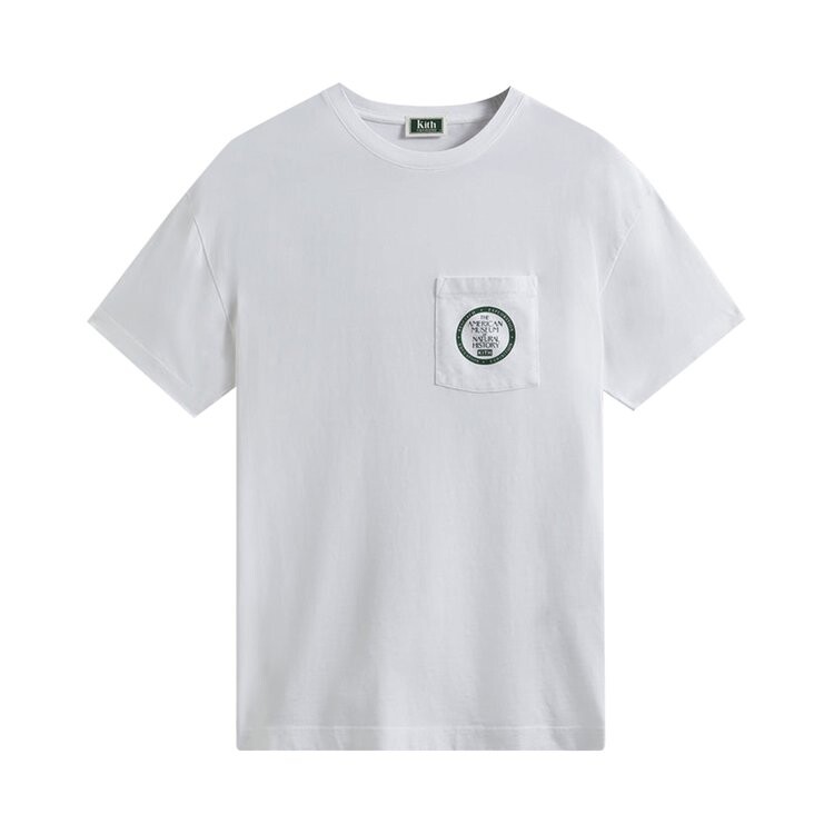 

Футболка Kith For AMNH Entrance Vintage Tee 'White', белый