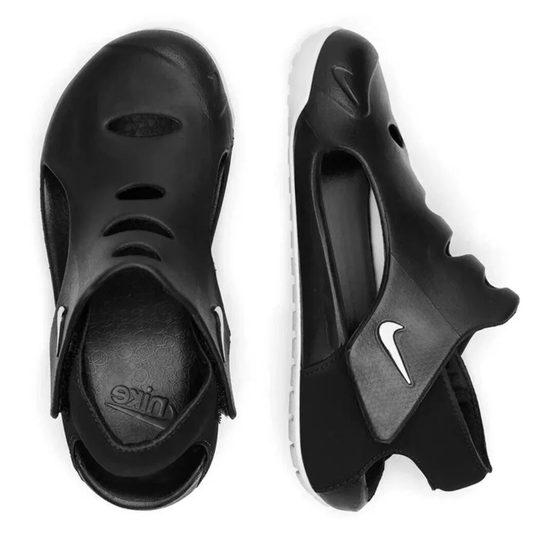Детские водонепроницаемые сандалии Nike Sunray Protect 3, Черный — фото 3
